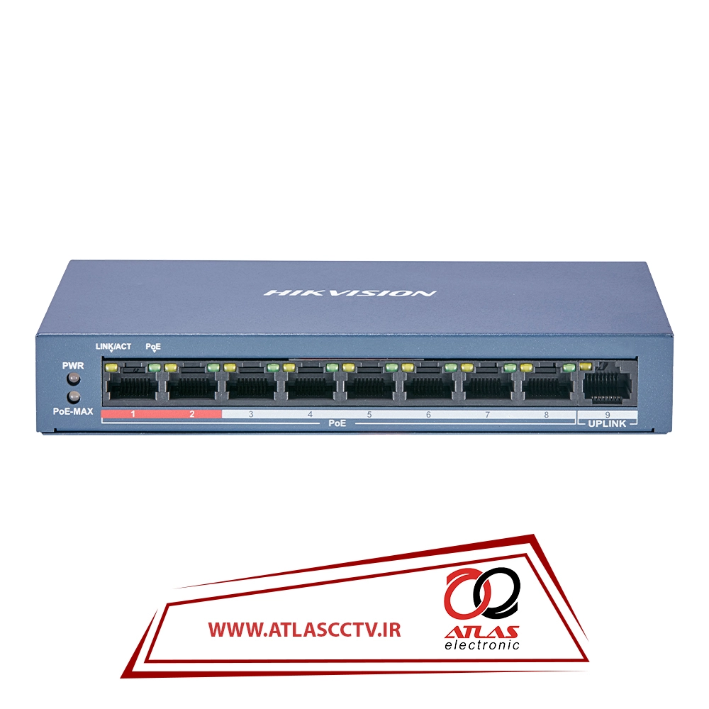 سوئیچ شبکه هایک ویژن مدل DS-3E0109P-E/M(B)